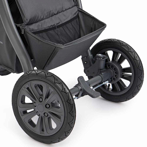 Коляска Happy Baby 2 в 1 "Mommer pro", темно-серая